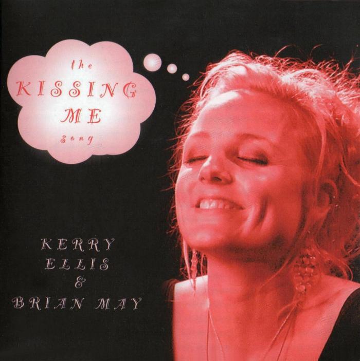Kerry Ellis 'The Kissing Me Song' UK CD front sleeve