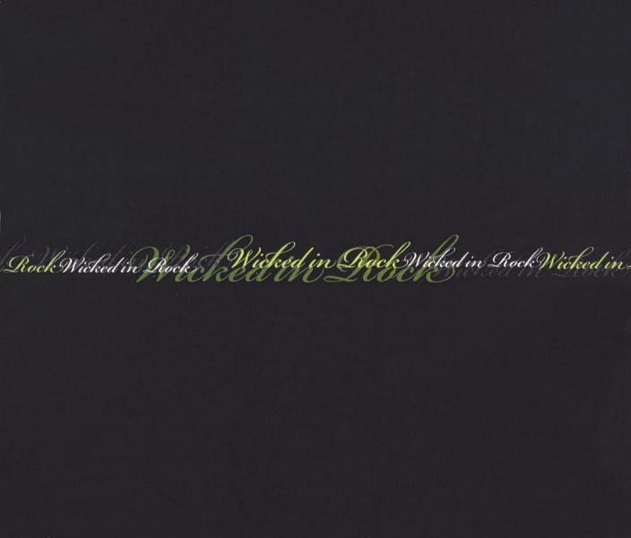 Kerry Ellis 'Wicked In Rock' UK CD tray insert