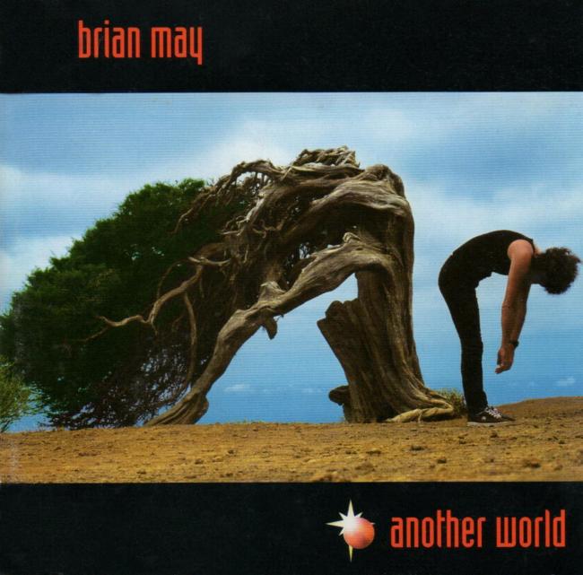 Brian May 'Another World' promo display