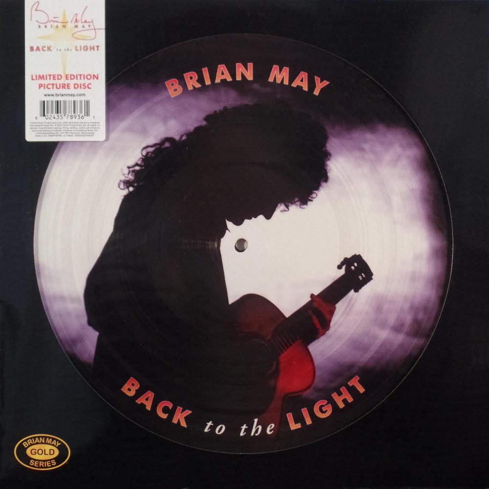 UK 2021 LP picture disc stickered front sleeve