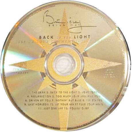 UK CD gold disc