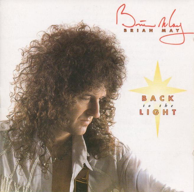 Brian May 'Back To The Light' UK LP front sleeve