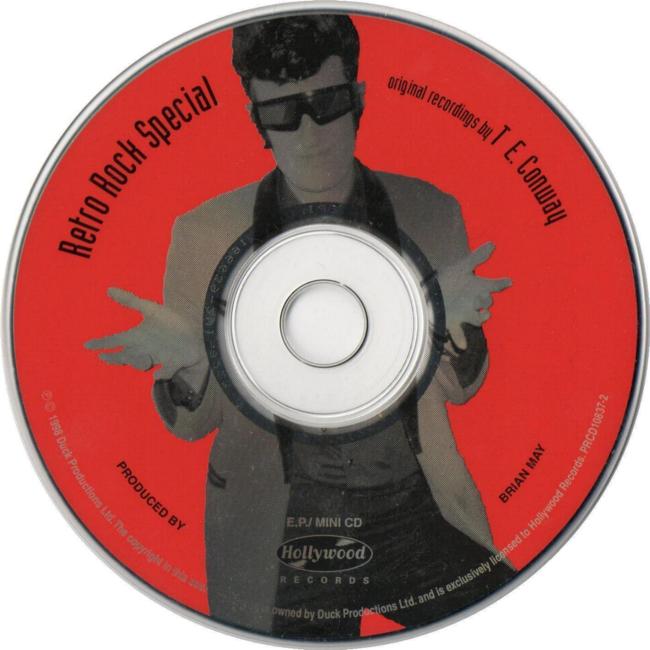 Brian May 'Retro Rock Special' US CD disc