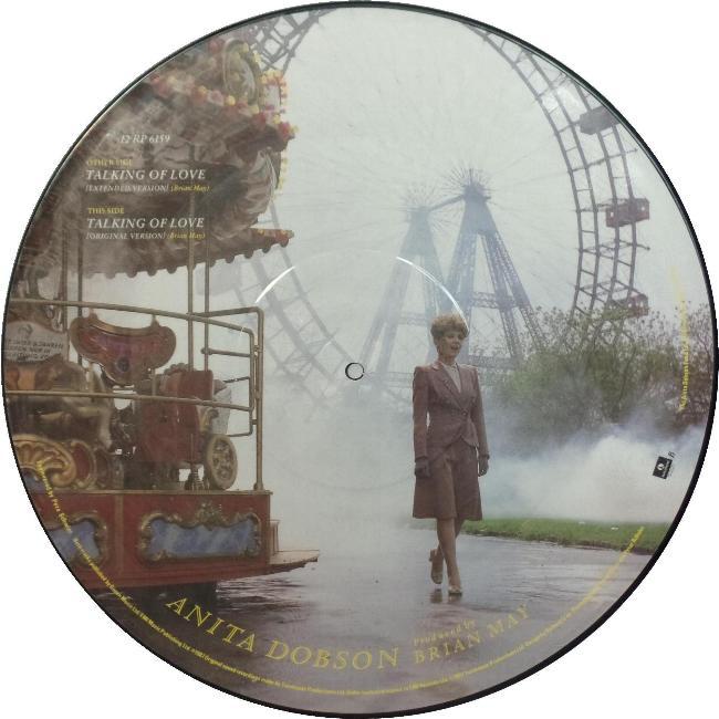 Anita Dobson 'Talking Of Love' UK 12" picture disc