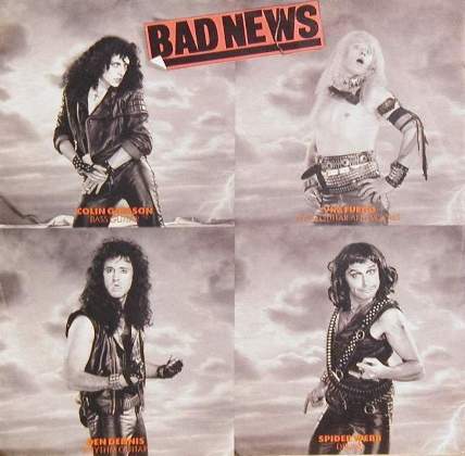 Bad News 'Bohemian Rhapsody' UK 7" front sleeve