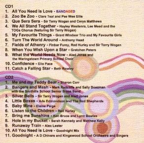 Bandaged 'Bandaged Together' UK CD back sleeve