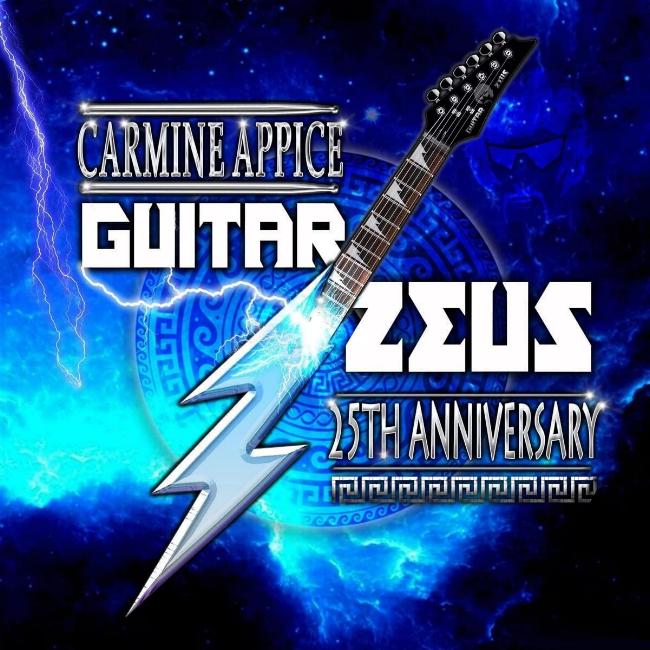 Carmine Appice 'Guitar Zeus' UK 25th Anniversary Boxed Set front sleeve