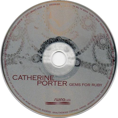 Catherine Porter 'Gems For Ruby' UK CD disc