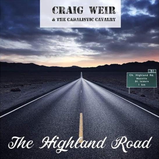 Craig Weir & The Cabalistic Cavalry "The Highland Road" UK download front