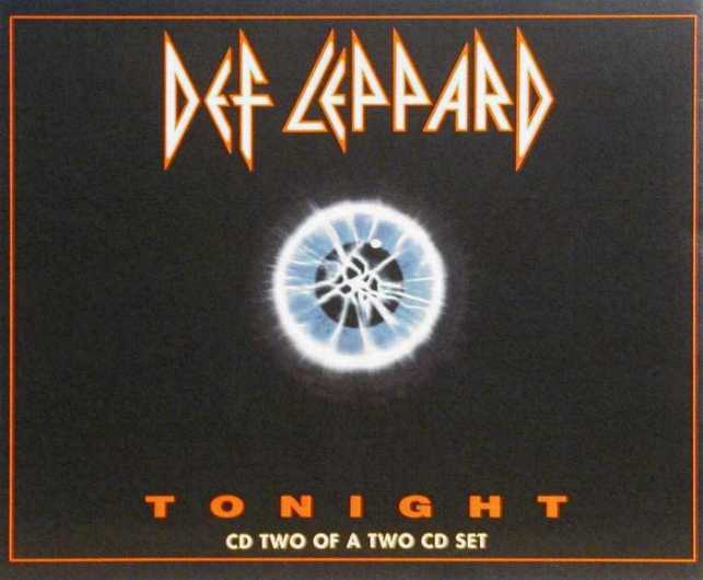 Def Leppard 'Tonight' UK CD front sleeve