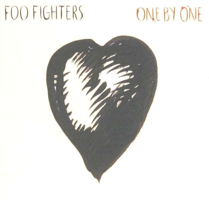Foo Fighters 'One By One' UK CD front sleeve