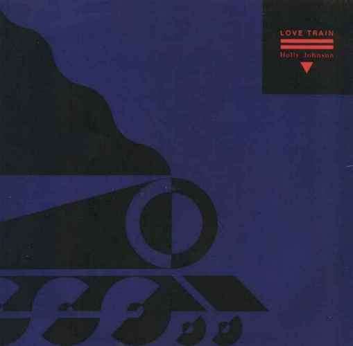 Holly Johnson 'Love Train' UK 7" front sleeve