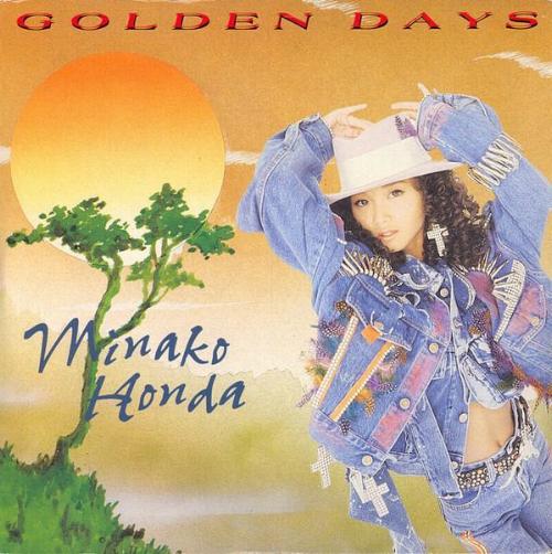 Minako Honda 'Golden Days' UK 7" front sleeve