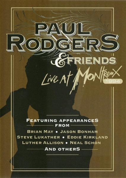 Paul Rodgers 'Live At Montreux' UK DVD front sleeve