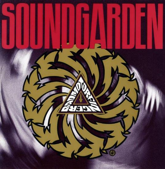 Soundgarden 'Badmotorfinger' UK CD front sleeve
