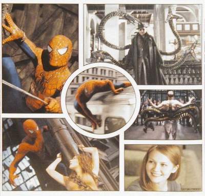 Various Artists 'Spider-Man 2' UK CD booklet back sleeve