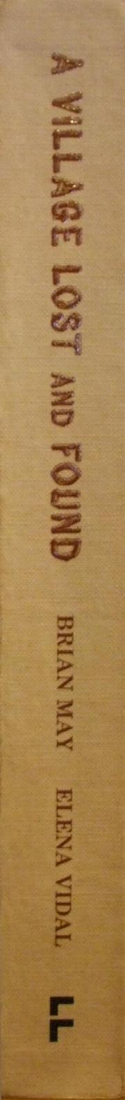 Brian May 'A Village Lost And Found' box spine