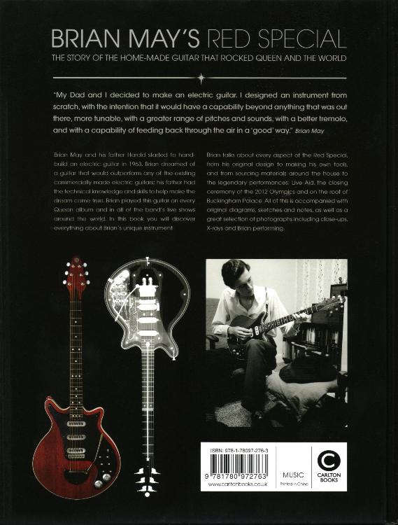 Brian May 'Brian May's Red Special' back sleeve