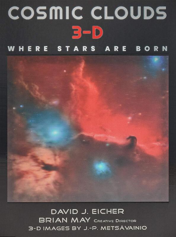 'Cosmic Clouds 3-D: Where Stars Are Born' UK front sleeve