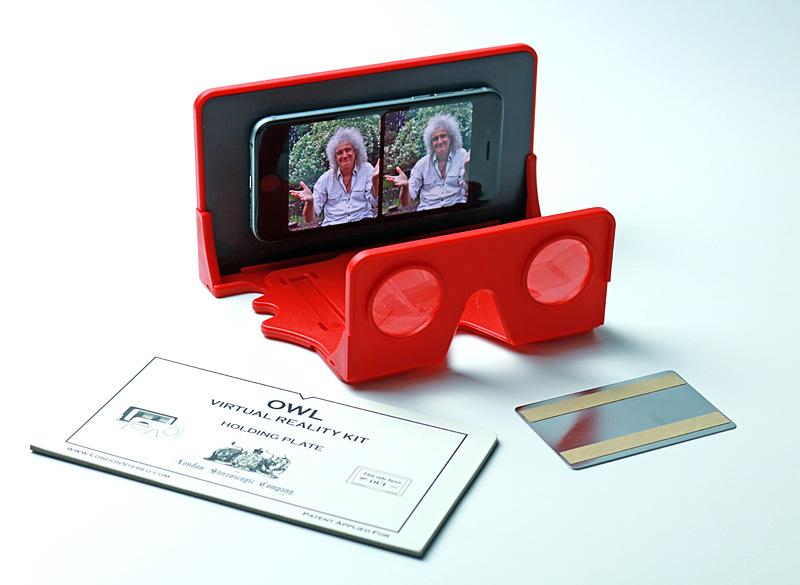 Owl Smartphone Virtual Reality Kit promo shot