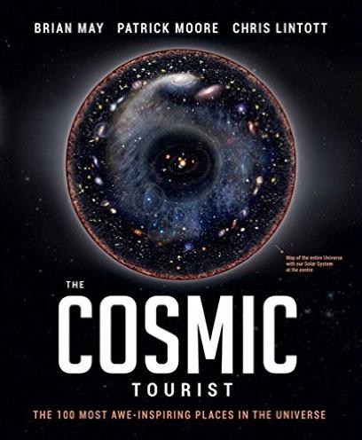 Brian May 'The Cosmic Tourist' revised front sleeve