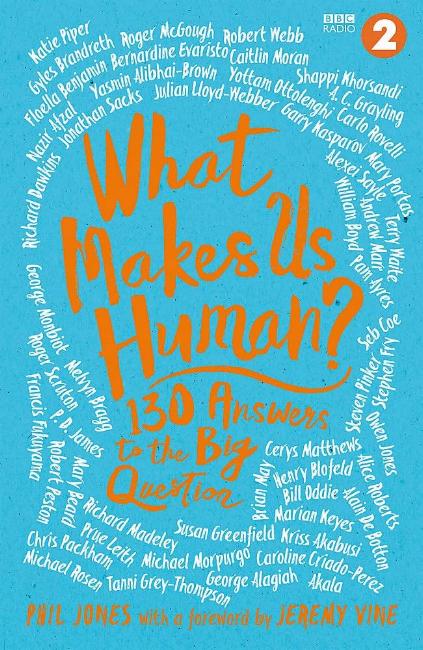 'What Makes Us Human?' front sleeve