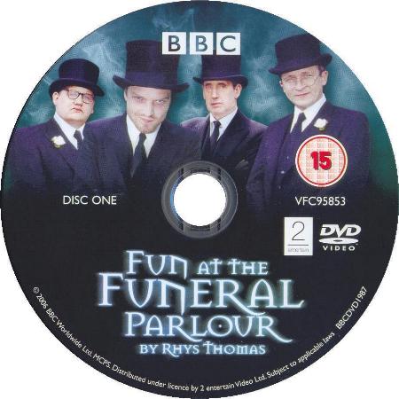 'Fun At The Funeral Parlour' UK DVD disc 1