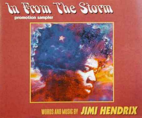 Various Artists 'In from The Storm' CD promo sampler front sleeve