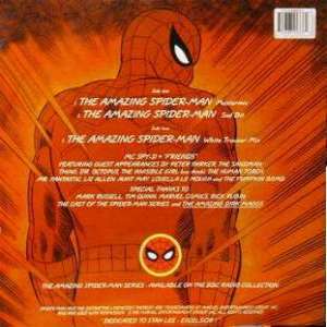 Brian May 'The Amazing Spider-Man' UK 12" back sleeve