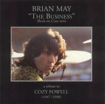 Brian May 'The Business' UK 7" front sleeve