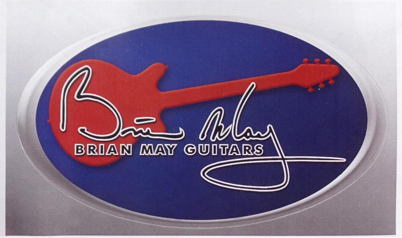 Brian May Guitars sticker