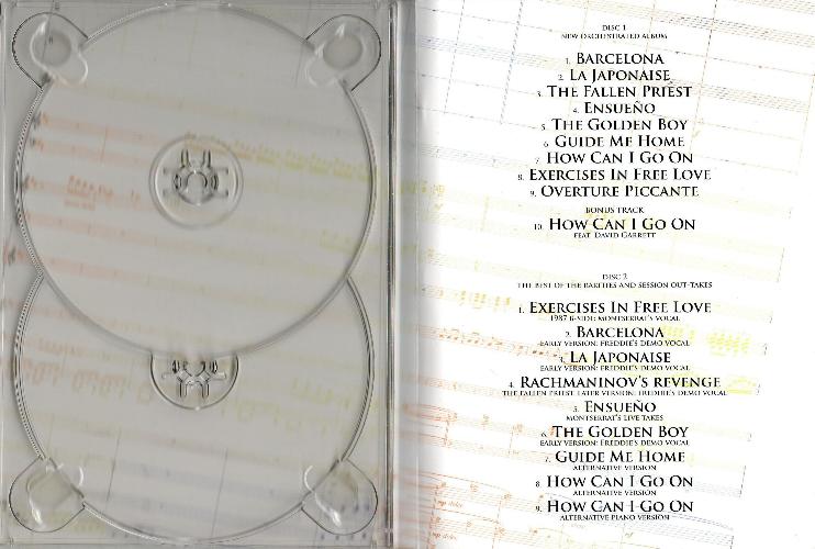 UK CD and DVD set inner