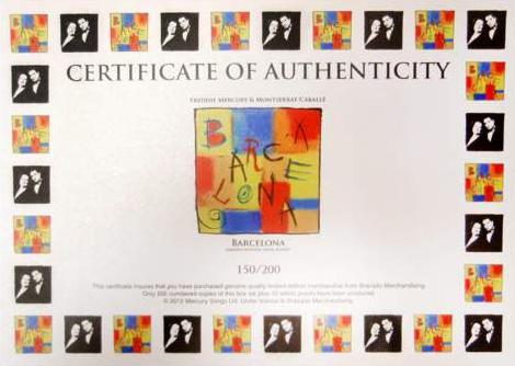 UK deluxe box set certificate