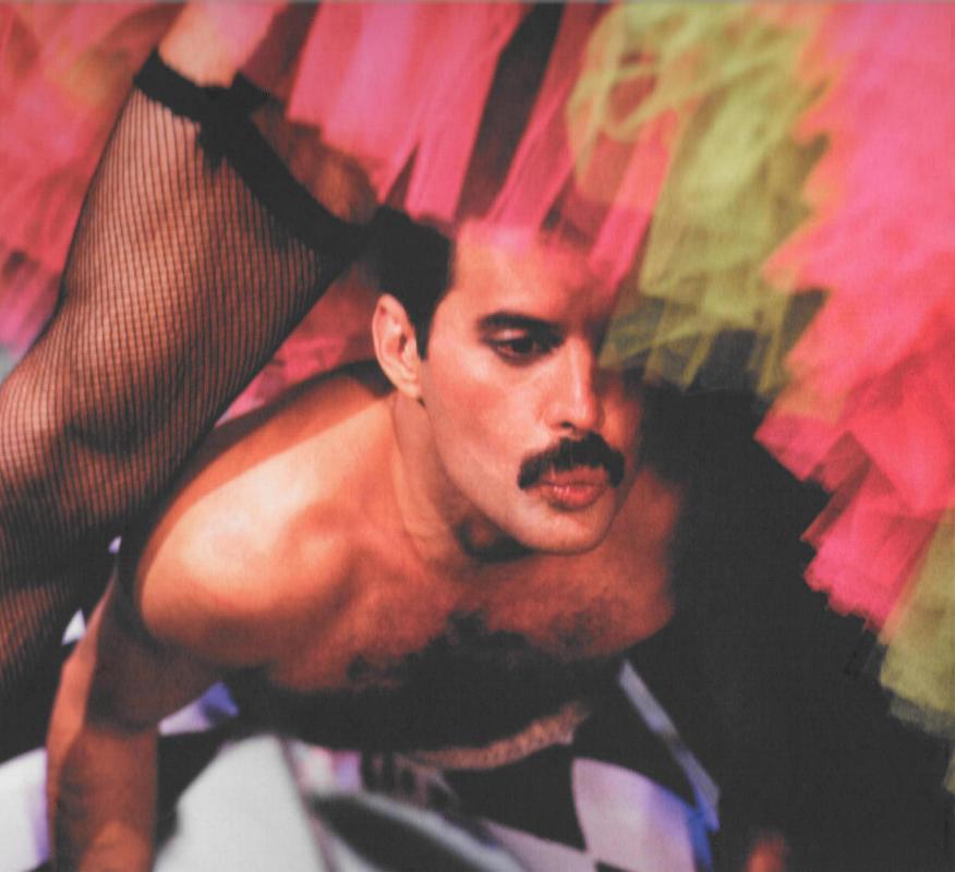 Freddie Mercury 'Messenger Of The Gods' UK CD inner sleeve