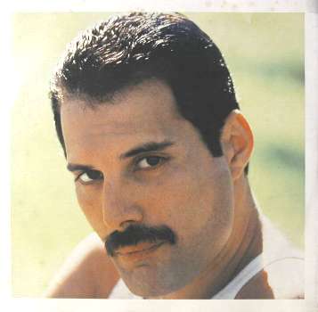 Freddie Mercury 'Mr Bad Guy' UK LP inner sleeve
