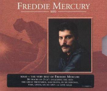 Freddie Mercury 'Solo' UK 3CD set front sleeve