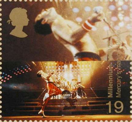 Freddie Mercury 'Mercury's Magic' Stamp