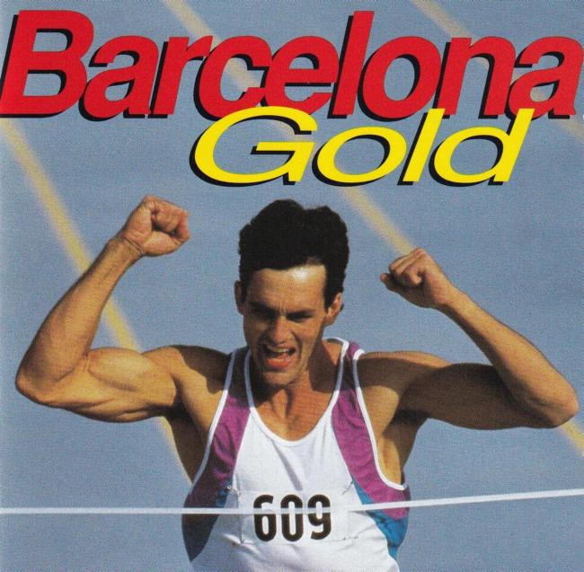 'Barcelona Gold' Europe CD front sleeve