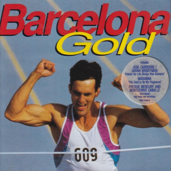 'Barcelona Gold' Europe CD front stickered sleeve