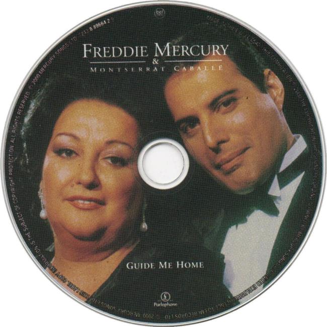 Freddie Mercury 'Guide Me Home' Italian CD disc