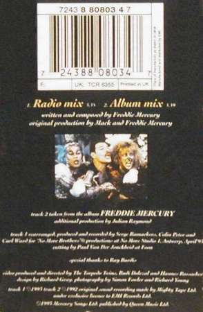 UK cassette back sleeve