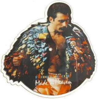 Freddie Mercury 'Made In Heaven' UK 7" shaped picture disc