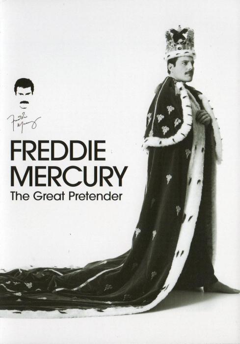 Freddie Mercury 'The Great Pretender' UK DVD front sleeve
