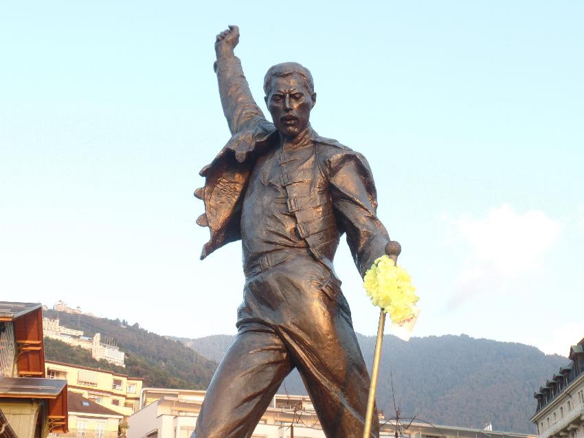 The Freddie Mercury Statue The Freddie Mercury Statue