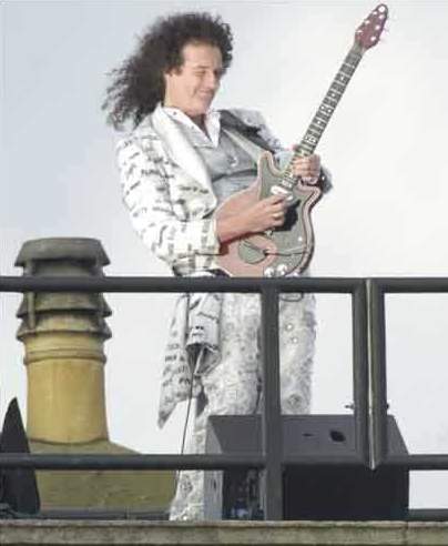 Brian May photograph, 2002