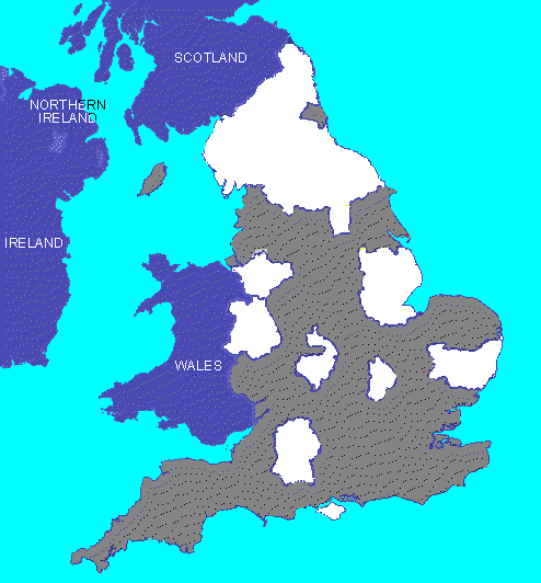 Queen & Solo UK Live Performances Map