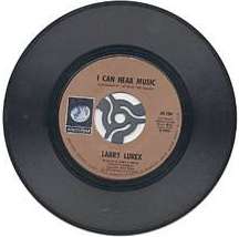 Larry Lurex 'I Can Hear Music' US 7" disc