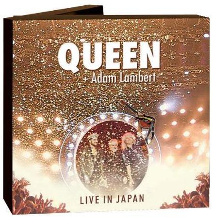 Queen + Adam Lambert 'Live In Japan' Japanese boxed set front