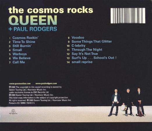 UK CD tour edition slipcase back sleeve