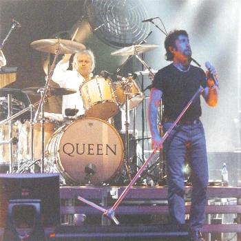 Queen & Paul Rodgers 'Europe Live' blank CD inner sleeve